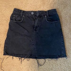 URBAN OUTFITTERS black jean skirt
